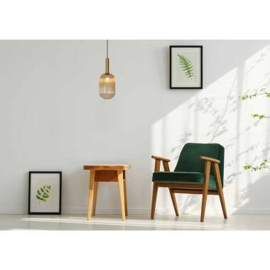 Image of Lucide Maloto 20 Glass Ceiling Pendant Light