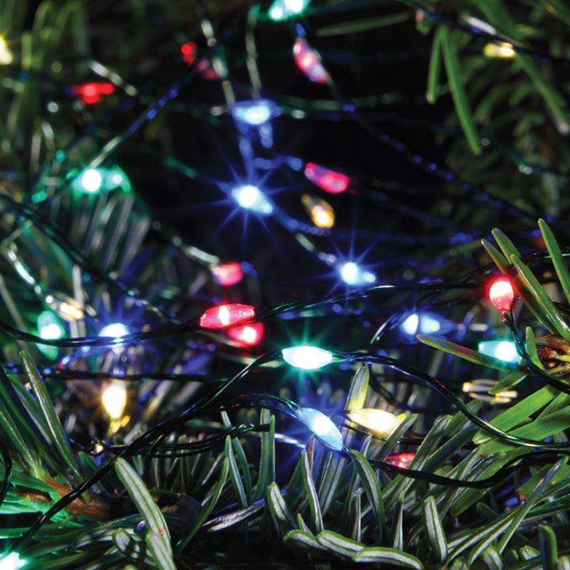 Image of Edit 34.9M Multi Colour LED Green Micro Wire Fairy Lights