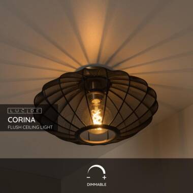 Image of Lucide Corina Flush Ceiling Light