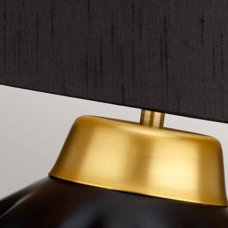 Image of Quintiesse Bexley Ceramic Table Lamp