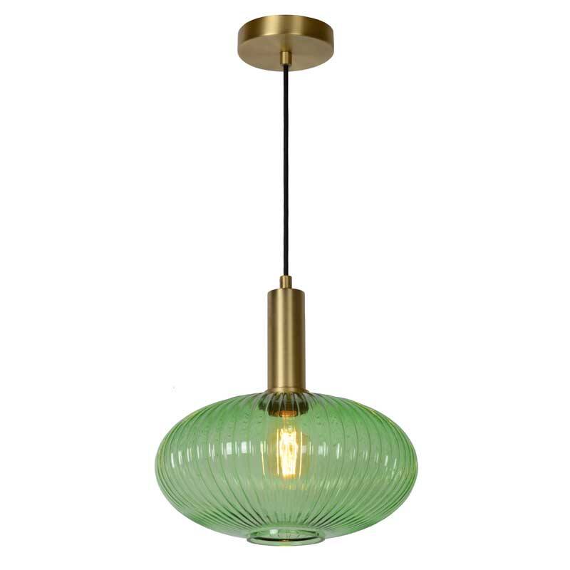 Image of Lucide Maloto 30 Glass Ceiling Pendant Light