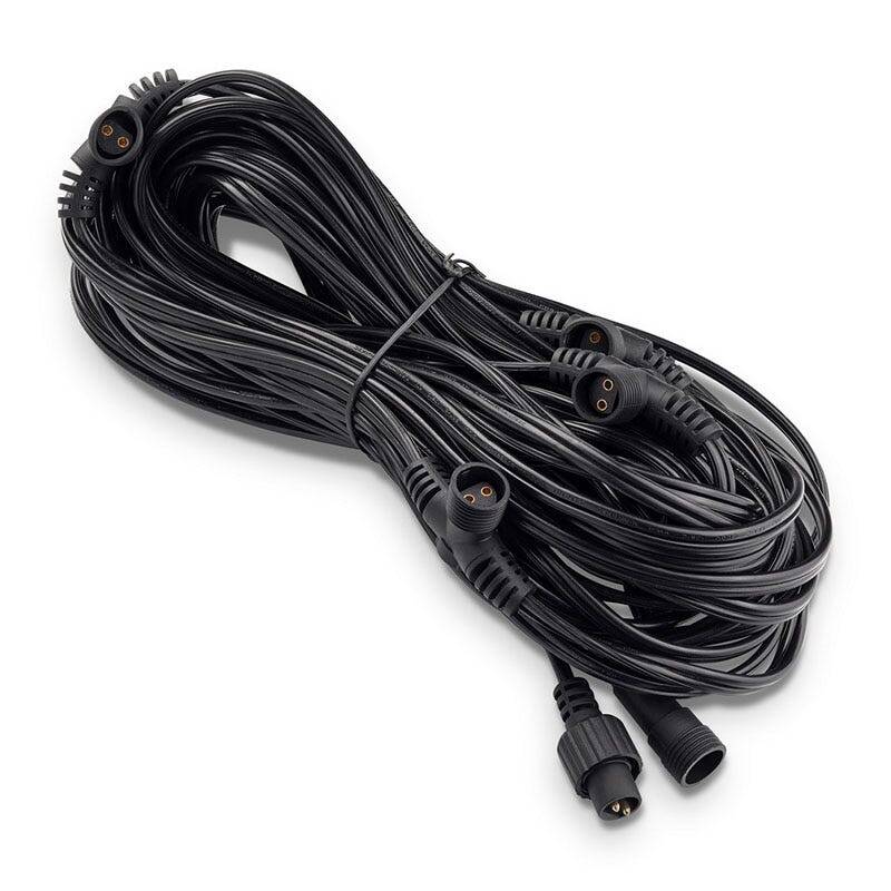 Image of EasyFit 12V Garden Lights 15M Main Cable with 6 Connectors