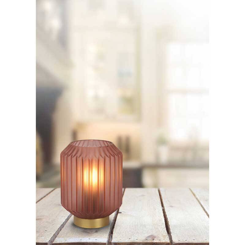 Image of Lucide Sueno Glass Table Lamp