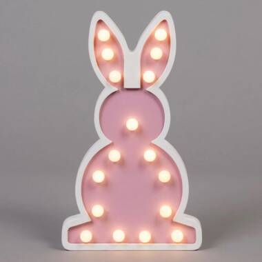 Image of Glow Bunny Battery Operated LED Table Light