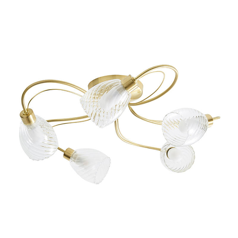 Image of Forum Veria 5 Light Tangle Semi-Flush Ceiling Light