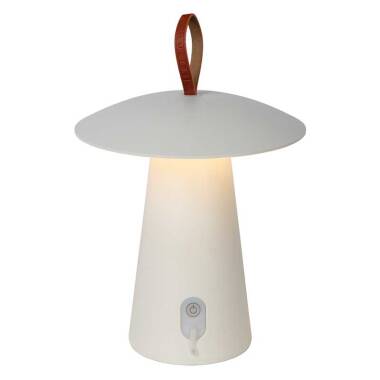 Image of Lucide La Donna USB Rechargeable LED Outdoor Table Lamp