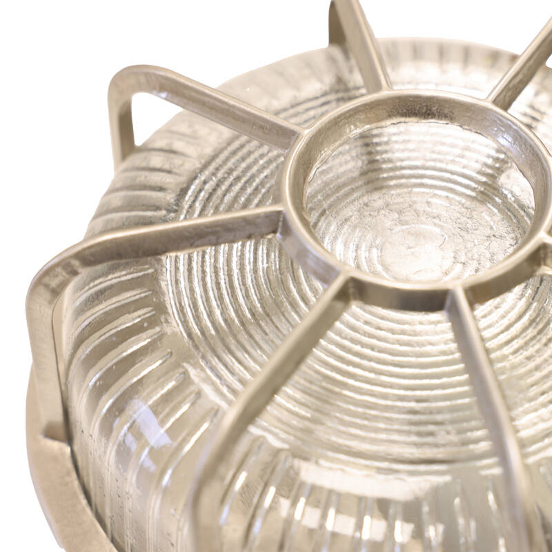 Image of Edit Coastal Fossil Outdoor Flush Wall Light