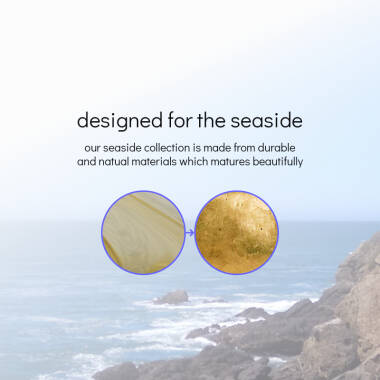 Image of Edit Coastal Fossil Outdoor Flush Wall Light