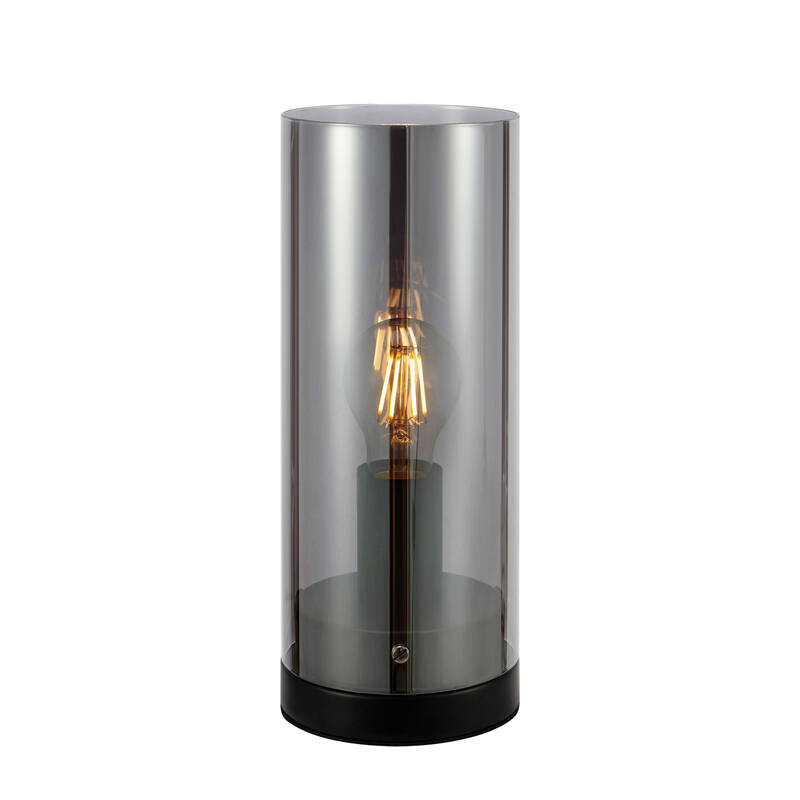 Image of Post Medium Glass Table Lamp