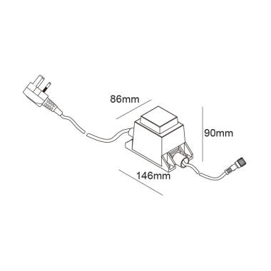 Image of EasyFit 12V Garden Lights Transformer