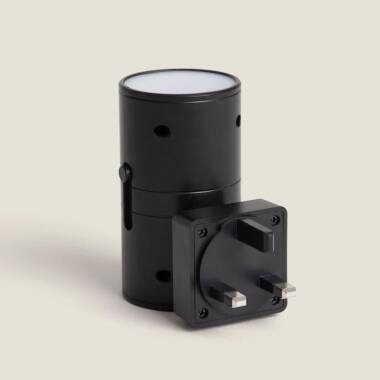 Image of Zimi Dimmable Plug-In LED Wall Light with Dusk to Dawn Sensor