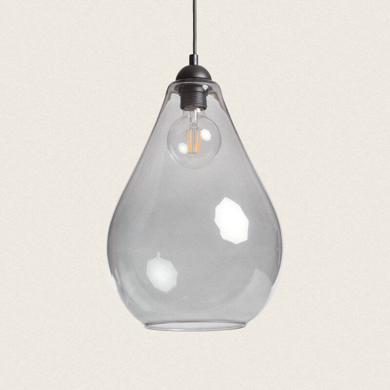 Image of Edit Egg Glass Ceiling Pendant Light