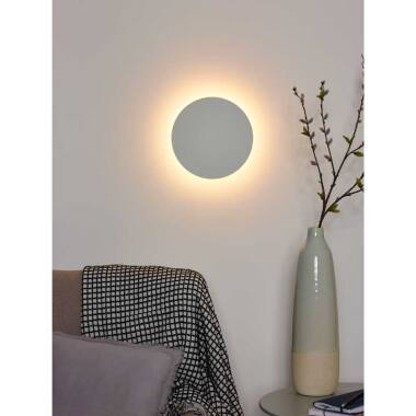 Image of Lucide Eklyps 25 LED Flush Wall Light