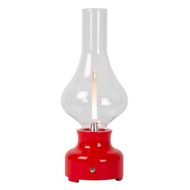 Image of Lucide Jason LED Rechargeable Glass Touch Table Lamp