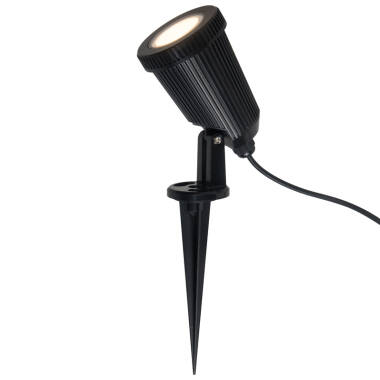 Image of EasyFit Remote 12V Garden Lights Ash LED Spotlight Kit 6 Lights