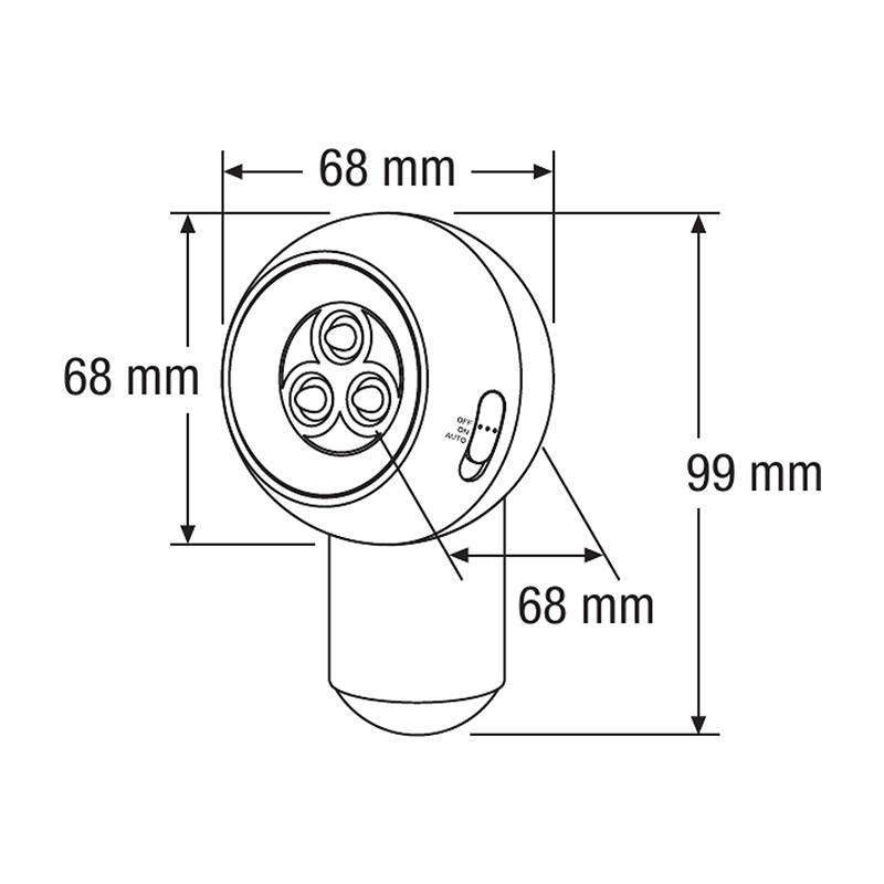 Image of Ledvance SPYLUX LED Battery Operated Light