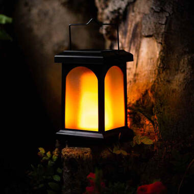 Image of Suri 365 TrueFlame Solar LED USB Feature Lantern