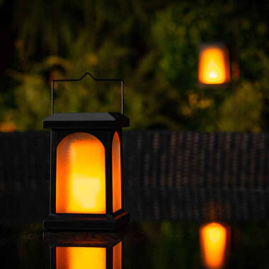 Image of Suri 365 TrueFlame Solar LED USB Feature Lantern