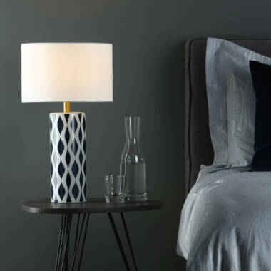 Image of Dar Weylin Ceramic Table Lamp