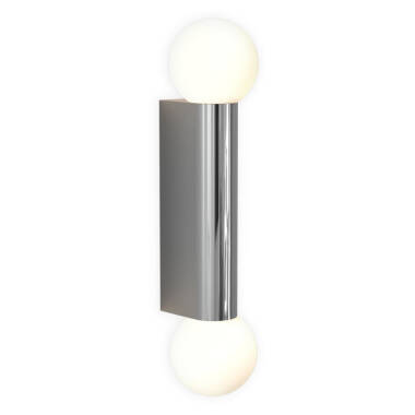 Image of Astro Ortona Bathroom Twin Wall Light