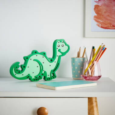 Image of Glow Dinosaur Battery Operated LED Table Light