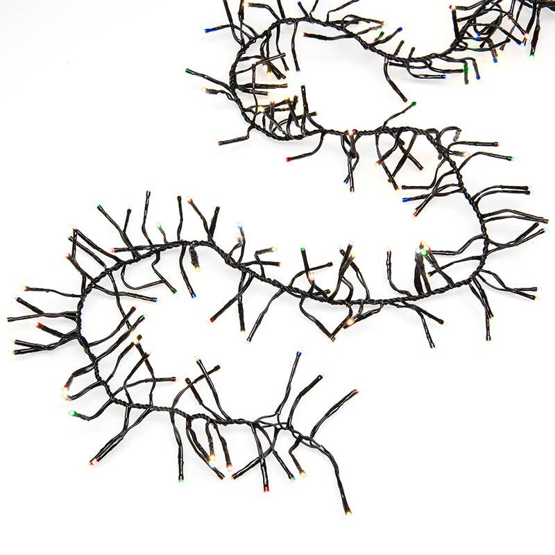 Image of Konstsmide 11.3M Multi Colour LED Multi-Function Cluster String Lights