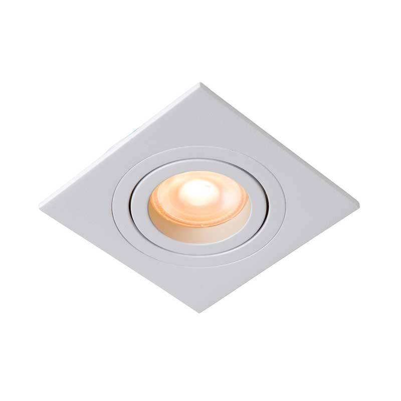Image of Lucide Tube Square Recessed Adjustable Downlight