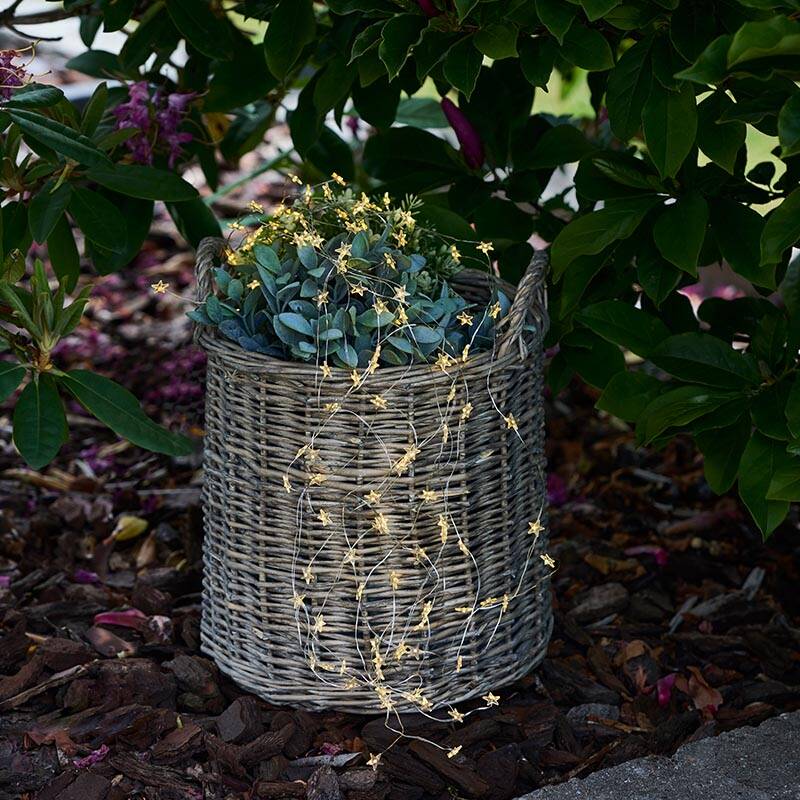 Image of Sirius 1M Trille Horsetail LED Silver Micro Wire Fairy Lights - 125 Lights