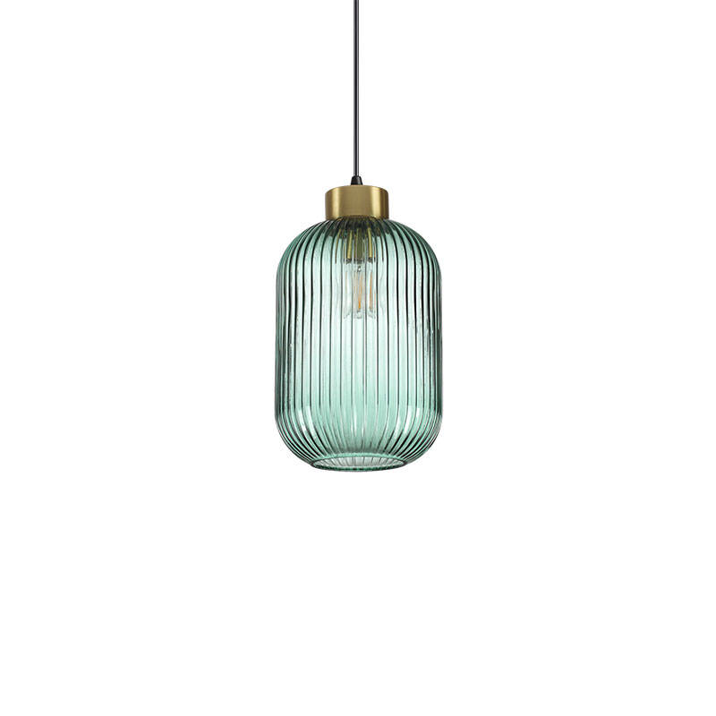 Image of Mint Glass Ceiling Pendant Light