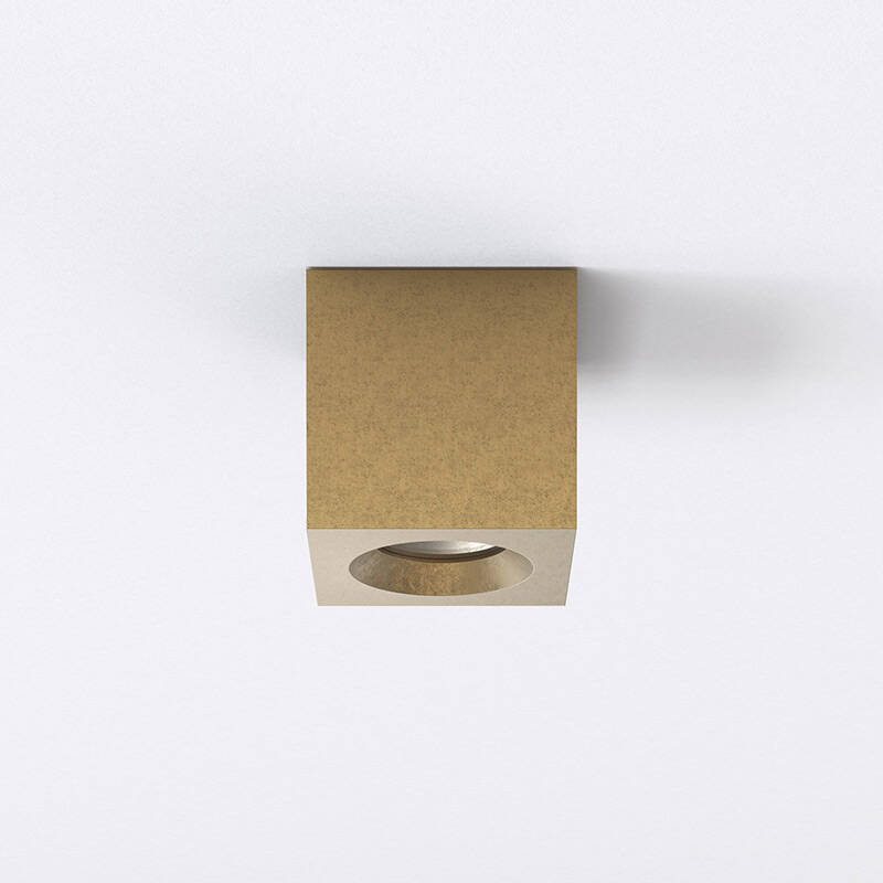 Image of Astro Coastal Kos Square Outdoor Flush Ceiling Light