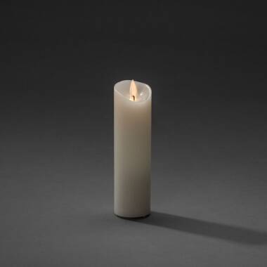 Image of Konstsmide Slim Battery Operated LED Wax Flicker Candle