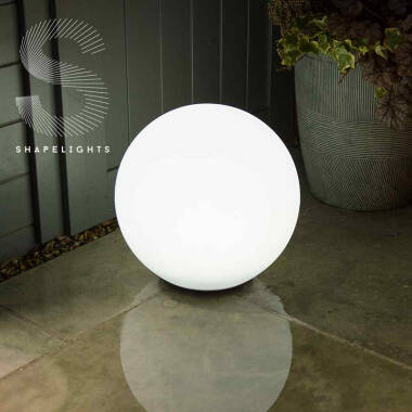 Image of Suri Shapelights Sphere Solar Colour Changing LED USB Outdoor Feature Light