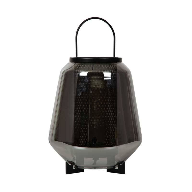Image of Lucide Siska Small Glass Table Lamp