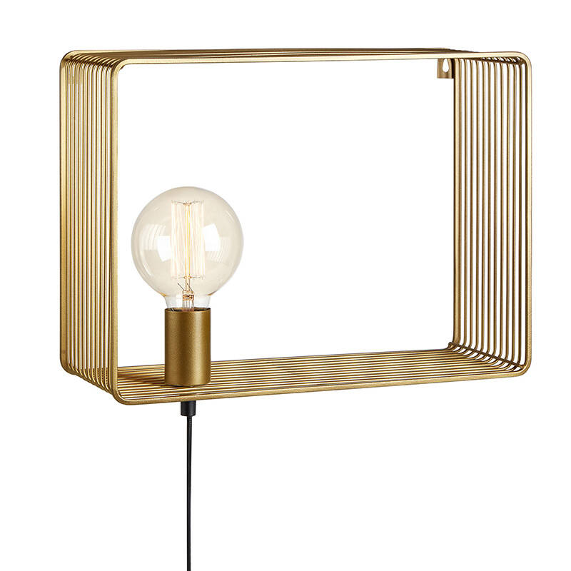 Image of Shelf Flush Wall Light with Plug
