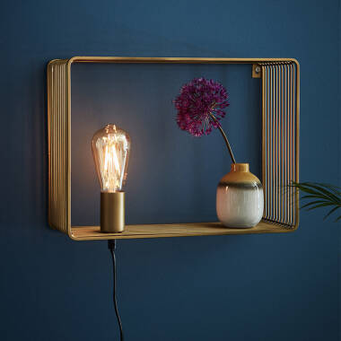 Image of Shelf Flush Wall Light with Plug