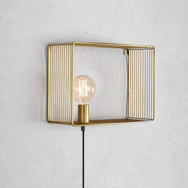Image of Shelf Flush Wall Light with Plug