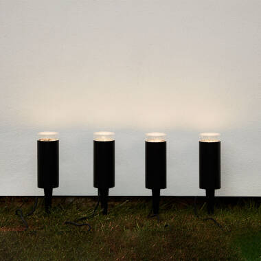 Image of EasyFit 12V Garden Lights Botanic LED Post Light Kit 4 Lights