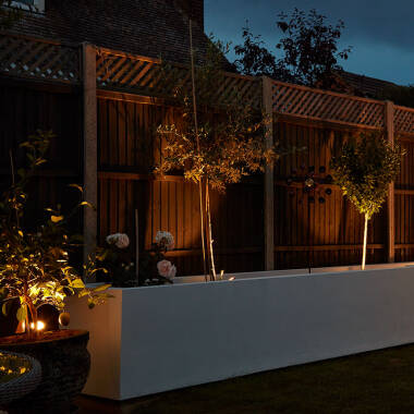 Image of EasyFit 12V Garden Lights Bloom LED SpotLights Kit 6 Lights