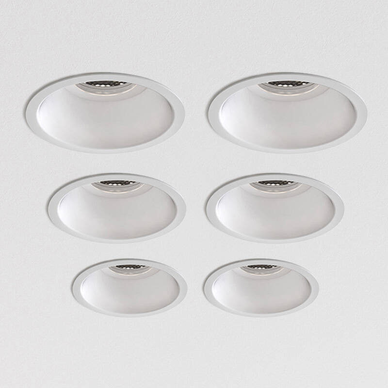 Image of Astro Minima Slimline Round Fire-Rated Fixed Downlight - Pack of 6