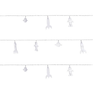Image of Glow Space Battery Operated LED String Lights - 20 Lights