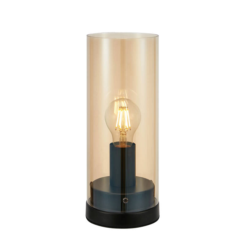 Image of Post Medium Glass Table Lamp