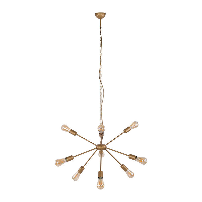 Image of Edit Rod 9 Arm Ceiling Pendant Light