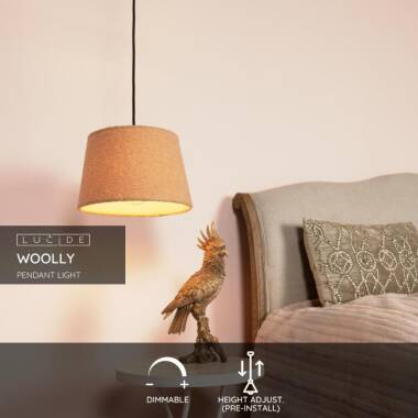 Image of Lucide Woolly Ceiling Pendant Light