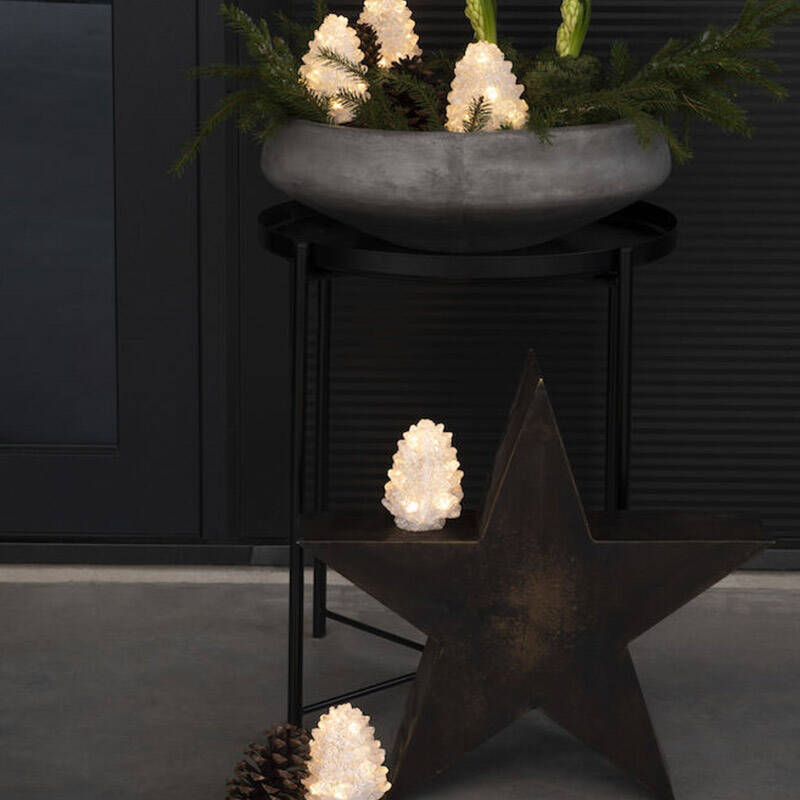 Image of Konstsmide Christmas LED Pine Cone String Lights - Set of 5