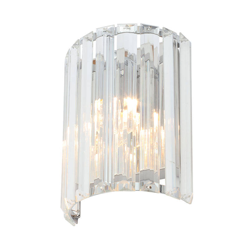 Image of Forum Pegasi Glass Flush Wall Light