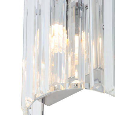 Image of Forum Pegasi Glass Flush Wall Light