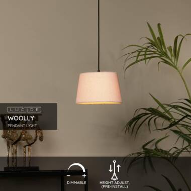 Image of Lucide Woolly Ceiling Pendant Light