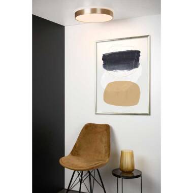 Image of Lucide Malin LED Flush Ceiling Light