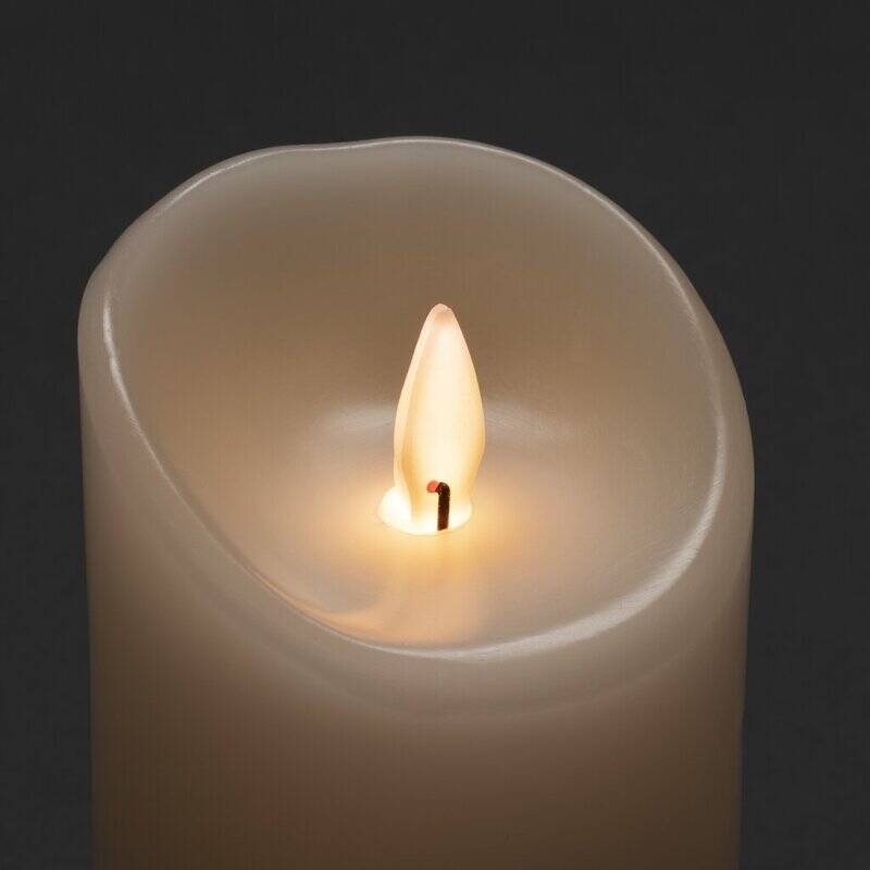 Image of Konstsmide 152 Slim Battery Operated LED Wax Flicker Candle