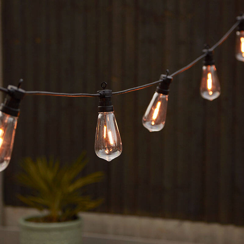 Image of Easyfit 12V Garden Lights Squirrel Cage LED Festoon Lights
